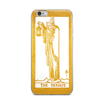 The Hermit Golden iPhone Case - Apollo Tarot