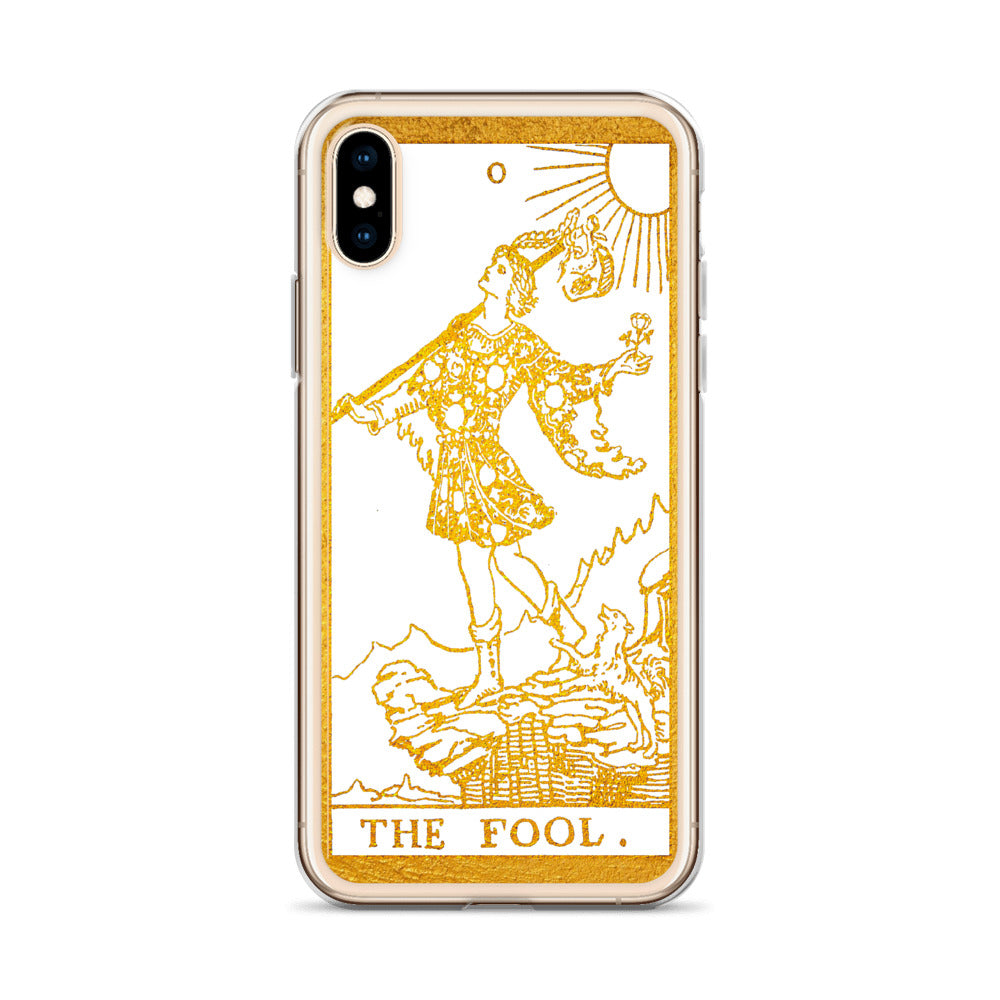 The Fool Golden Iphone Case - Apollo Tarot
