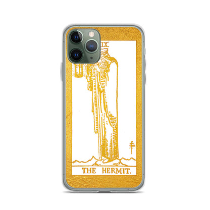 The Hermit Golden iPhone Case - Apollo Tarot