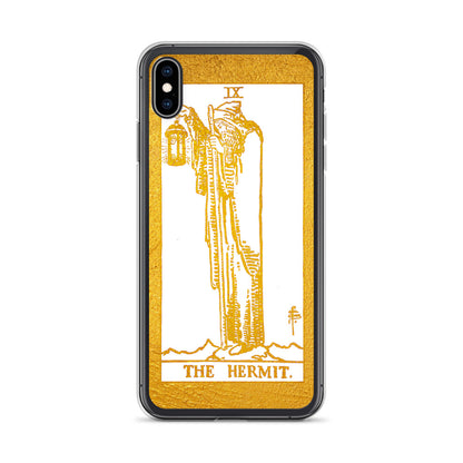 The Hermit Golden iPhone Case - Apollo Tarot