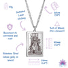 Load image into Gallery viewer, Tarot Card Necklace | Suit of Wands Pendants | Apollo Tarot