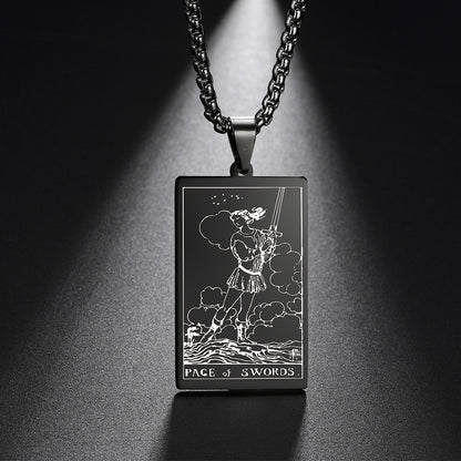 Tarot Necklace | Suit of Swords Pendants | Apollo Tarot