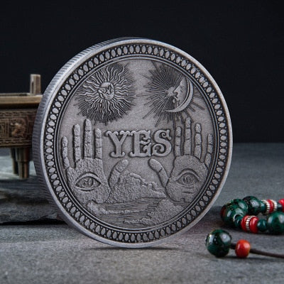 Ouija Yes/No Coin | Apollo Tarot