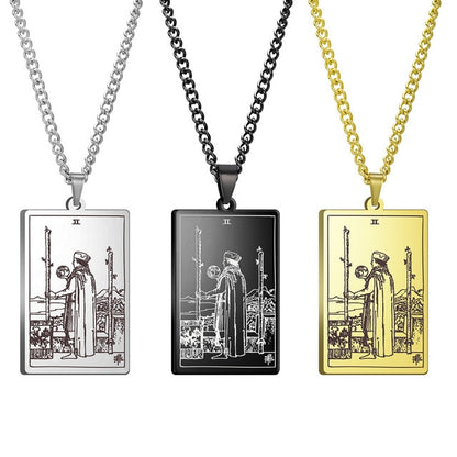 Tarot Necklace | Suit of Wands Pendants | Apollo Tarot