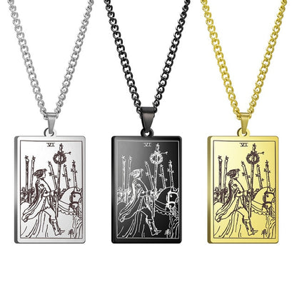 Tarot Necklace | Suit of Wands Pendants | Apollo Tarot