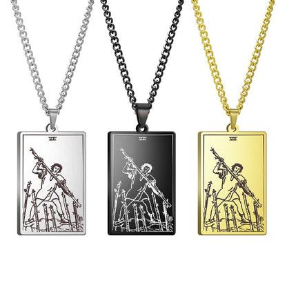 Tarot Necklace | Suit of Wands Pendants | Apollo Tarot