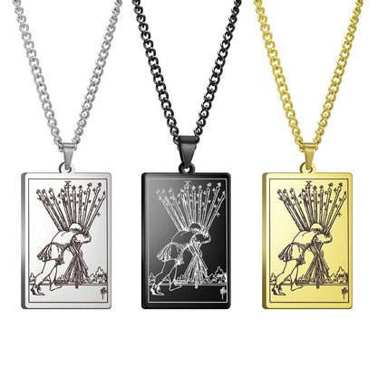 Tarot Necklace | Suit of Wands Pendants | Apollo Tarot