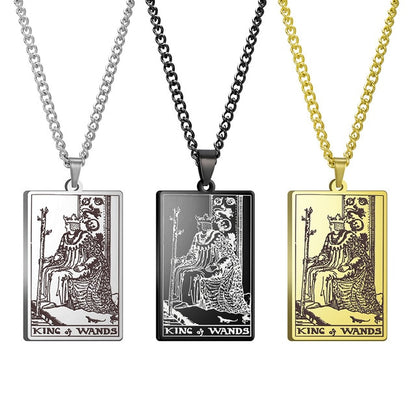 Tarot Necklace | Suit of Wands Pendants | Apollo Tarot