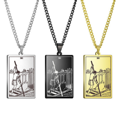 Tarot Necklace | Suit of Swords Pendants | Apollo Tarot