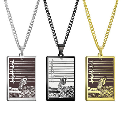 Tarot Necklace | Suit of Swords Pendants | Apollo Tarot