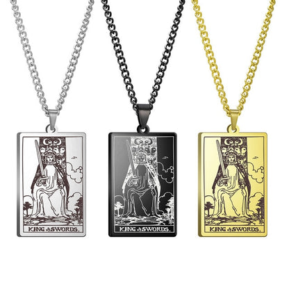 Tarot Necklace | Suit of Swords Pendants | Apollo Tarot