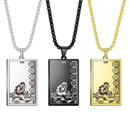 Tarot Necklace | Suit of Pentacles Pendants | Apollo Tarot