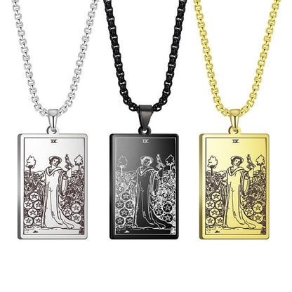 Tarot Necklace | Suit of Pentacles Pendants | Apollo Tarot