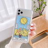 Load image into Gallery viewer, Tarot iPhone Case | The Moon &amp; Sun Tarot Cards Flexi Cover | Apollo Tarot