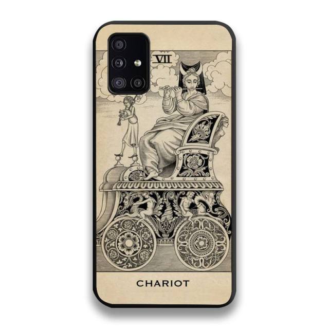 Tarot Phone Case | Major Arcana Tarot Card Flexi Cover For Samsung Galaxy Cell Phone Models | Apollo Tarot