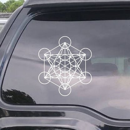 Metatron Vinyl Sticker | Sacred Geometry Decal