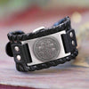 Angel Leather Bracelet | Archangel Uriel Sigil | Apollo Tarot
