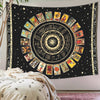 Tarot Card Tapestry | Astrology Chart & Major Arcana Wall Hanging | Apollo Tarot