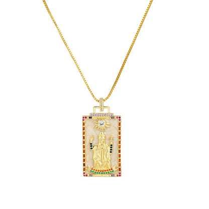 Enamel Tarot Cards Necklace | Apollo Tarot