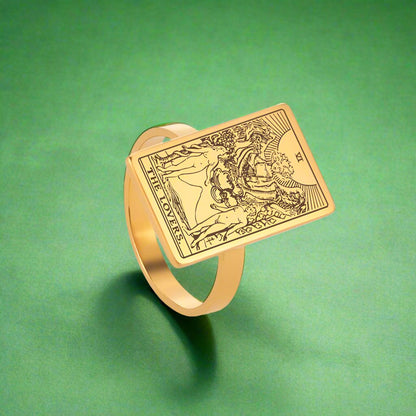 Tarot Ring | Major Arcana Tarot Card Jewelry | Apollo Tarot