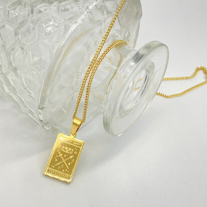 Tarot Necklace | Major Arcana Minimalist Pendant | Tarot Card Jewelry | Apollo Tarot