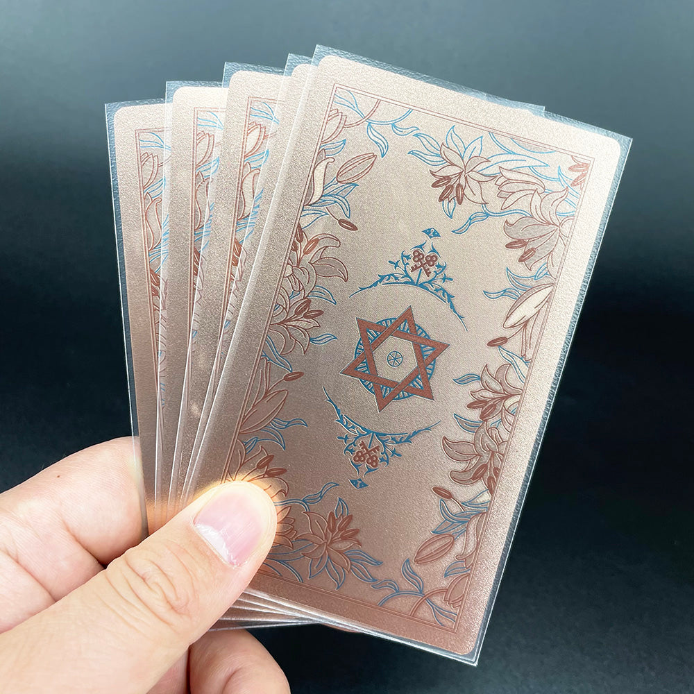 Sleeves For Tarot Cards | 80pcs 73x123mm Clear Matte Sleeve Holders | Plastic Protector Cover For Decks Of Cards | Apollo Tarot
