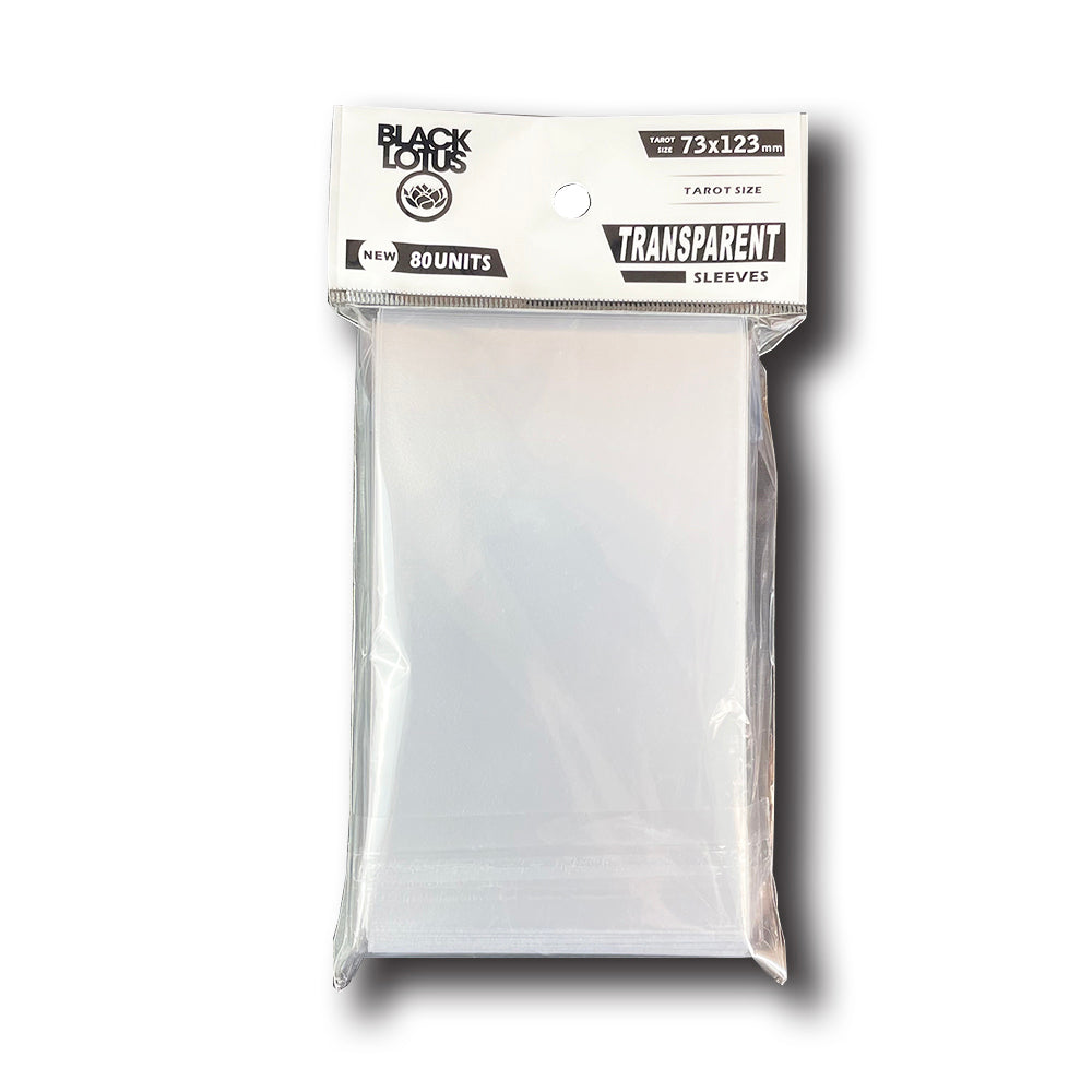 Sleeves For Tarot Cards | 80pcs 73x123mm Clear Matte Sleeve Holders