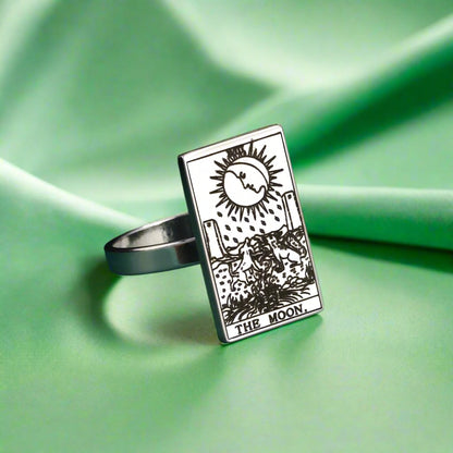 Tarot Ring | Silver Major Arcana Cards | Apollo Tarot