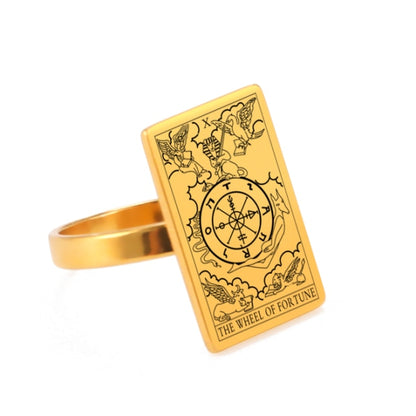 Tarot Ring | Gold Major Arcana Cards | Apollo Tarot