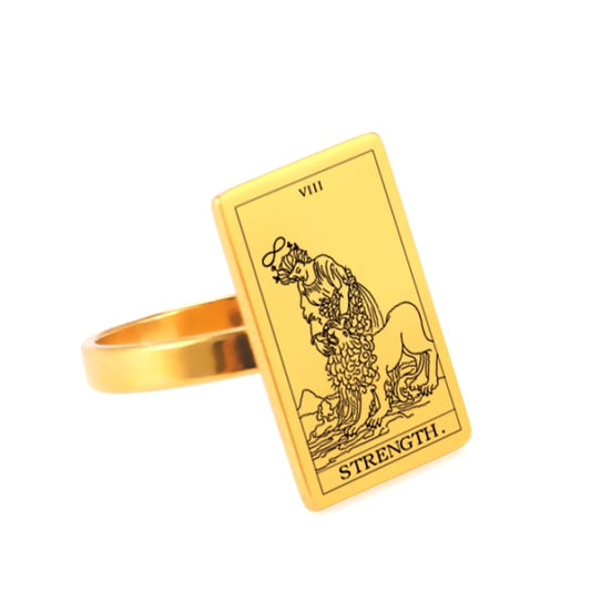 Tarot Ring | Gold Major Arcana Cards | Apollo Tarot