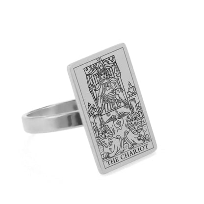 Tarot Ring | Silver Major Arcana Cards | Apollo Tarot