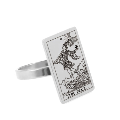 Tarot Ring | Silver Major Arcana Cards | Apollo Tarot