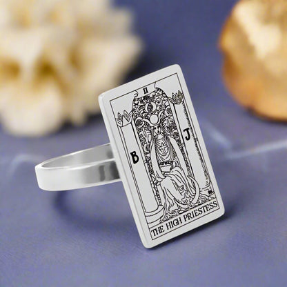 Tarot Ring | Silver Major Arcana Cards | Apollo Tarot