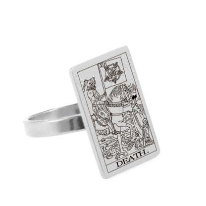 Tarot Ring | Silver Major Arcana Cards | Apollo Tarot