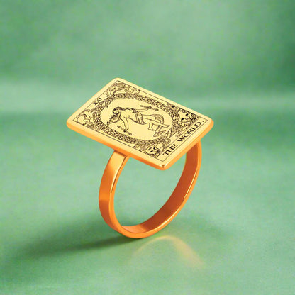 Tarot Ring | Gold Major Arcana Cards | Apollo Tarot