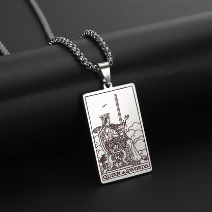 Tarot Necklace | Suit of Swords Pendants | Apollo Tarot