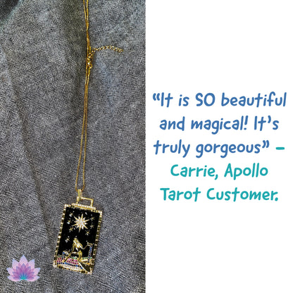 Tarot Necklace | Bijou Tarot Card Pendant