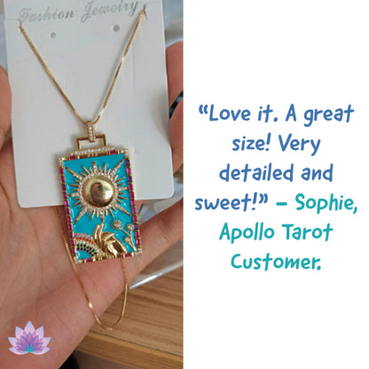 Tarot Necklace | Bijou Tarot Card Pendant