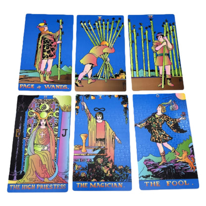 Colorful Tarot Deck In Premium Witchy Gift Box | Premium PVC Cards With English Guidebook For Beginners In Divination | Apollo Tarot Shop