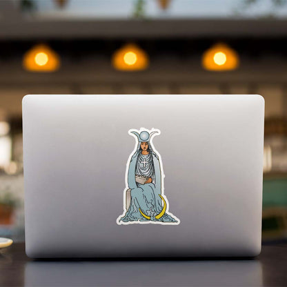 The High Priestess Vinyl Sticker | Apollo Tarot