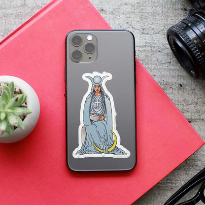 The High Priestess Vinyl Sticker | Apollo Tarot