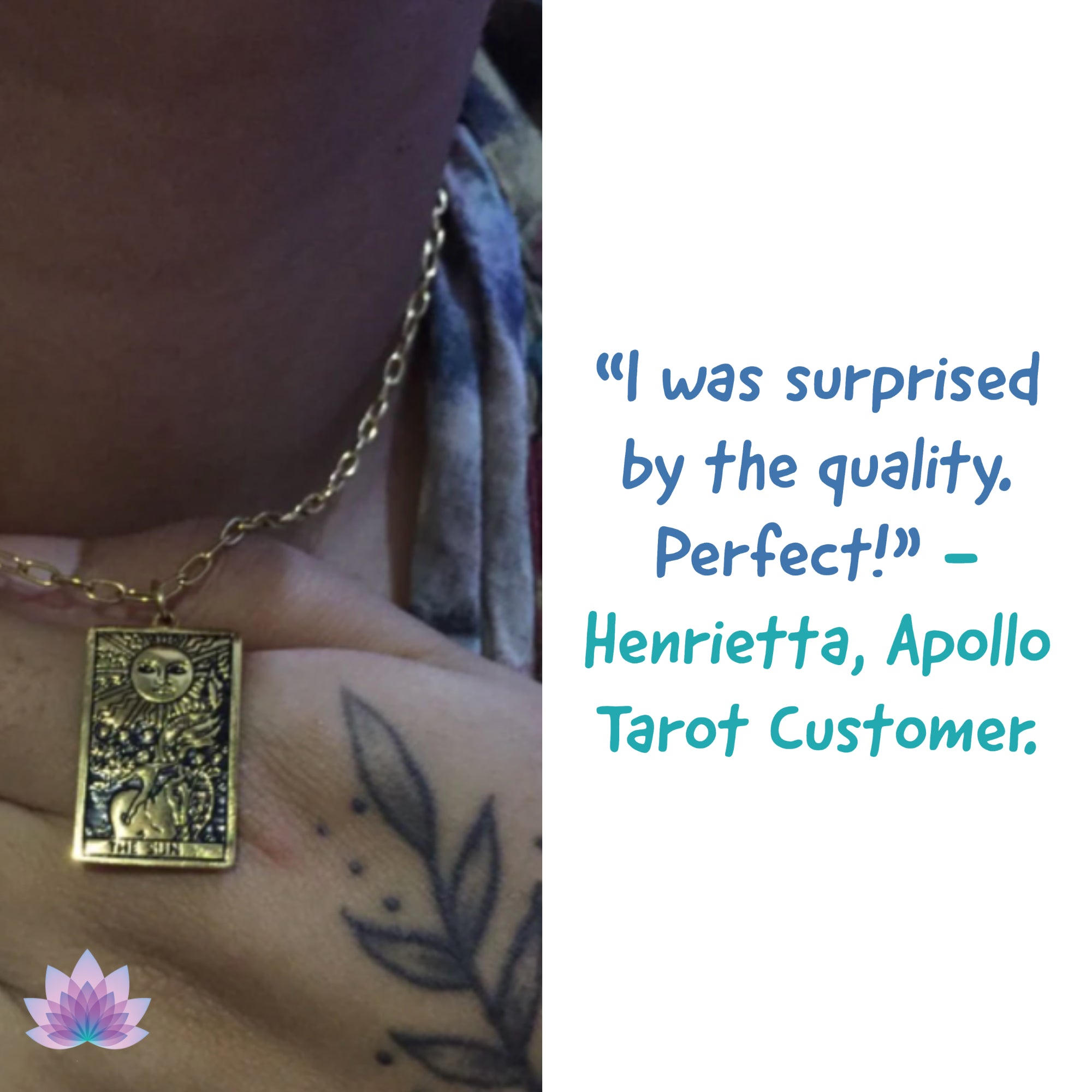 Sun Star Moon Necklaces | Tarot Card Charm Pendant | Statement Jewelry