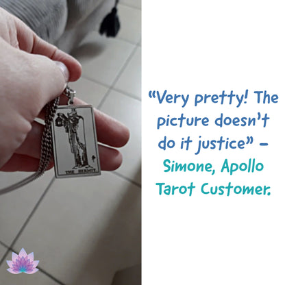 Tarot Necklace | Suit of Wands Pendants | Apollo Tarot