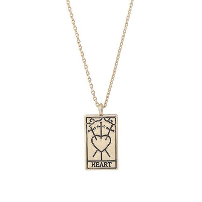 Tarot Necklace | Vintage Tarot Card Pendant | Apollo Tarot