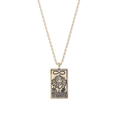 Tarot Necklace | Vintage Tarot Card Pendant | Apollo Tarot