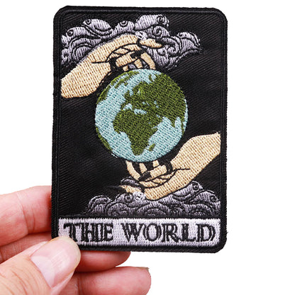 Tarot Card Iron-On Patch | DIY Patches For Clothing | Thermo Adhesive Divination Patches For Clothes