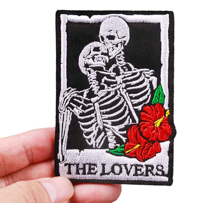 Tarot Card Iron-On Patch | DIY Patches For Clothing | Thermo Adhesive Divination Patches For Clothes