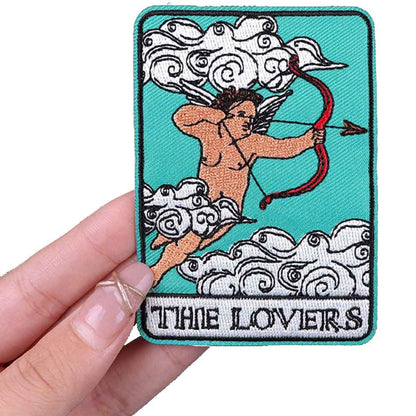 Tarot Card Iron-On Patch | DIY Patches For Clothing | Thermo Adhesive Divination Patches For Clothes