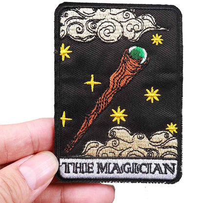 Tarot Card Iron-On Patch | DIY Patches For Clothing | Thermo Adhesive Divination Patches For Clothes